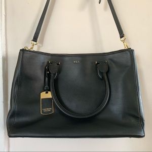 Lauren Ralph Lauren black handbag